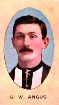 1909-10 Sniders & Abrahams Australian Footballers (Series E) #NNO George Angus Front